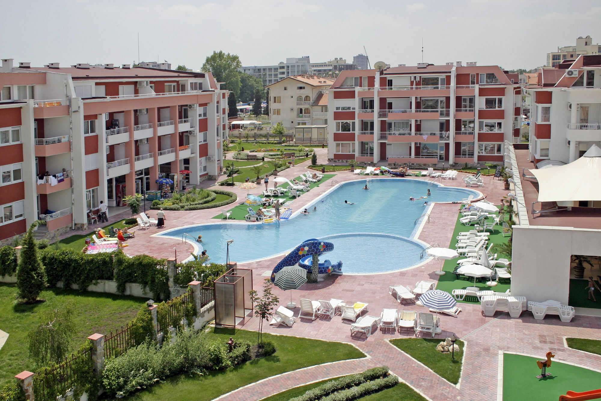 Sunny Fort Apartments Солнечный берег Экстерьер фото